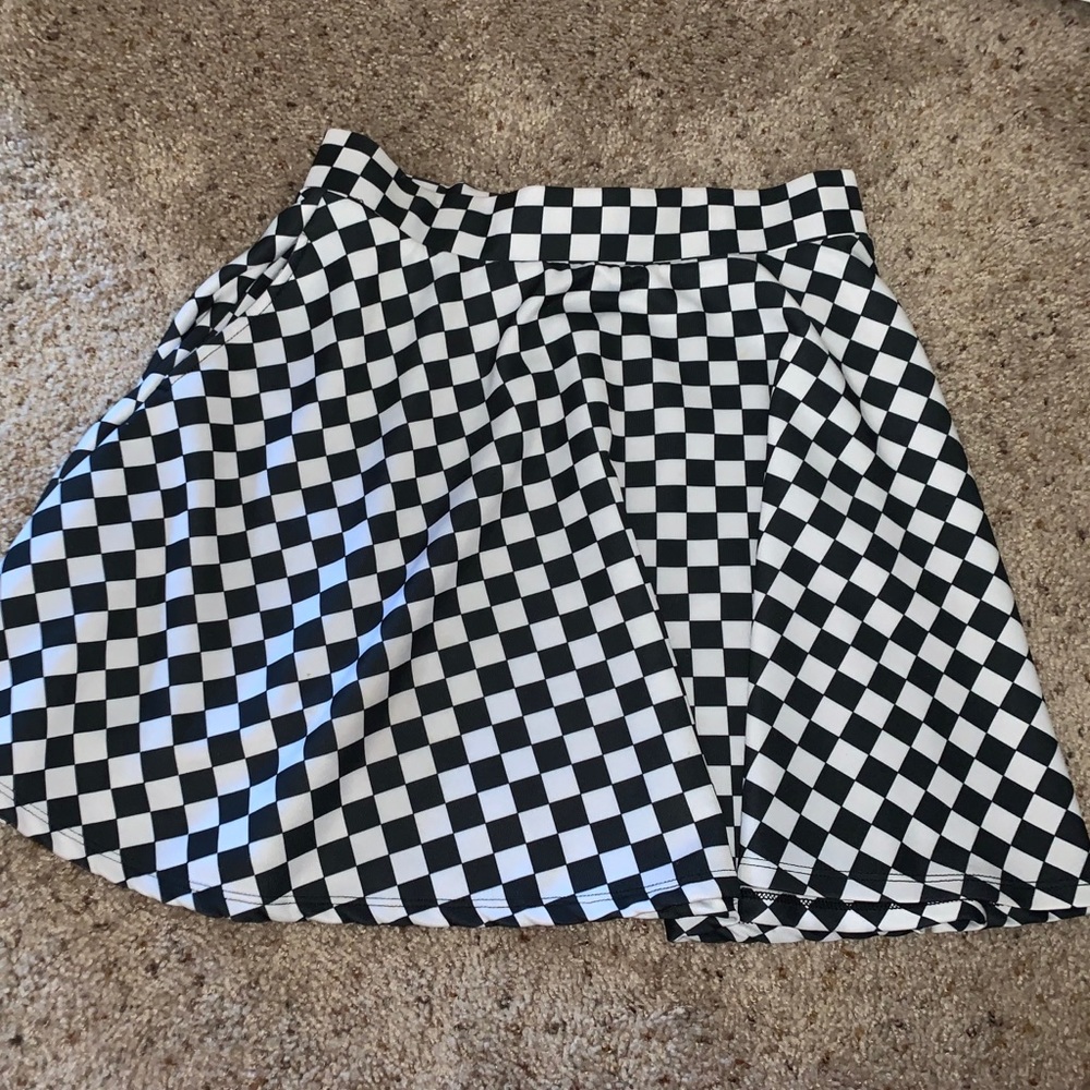 Checkered Skirt